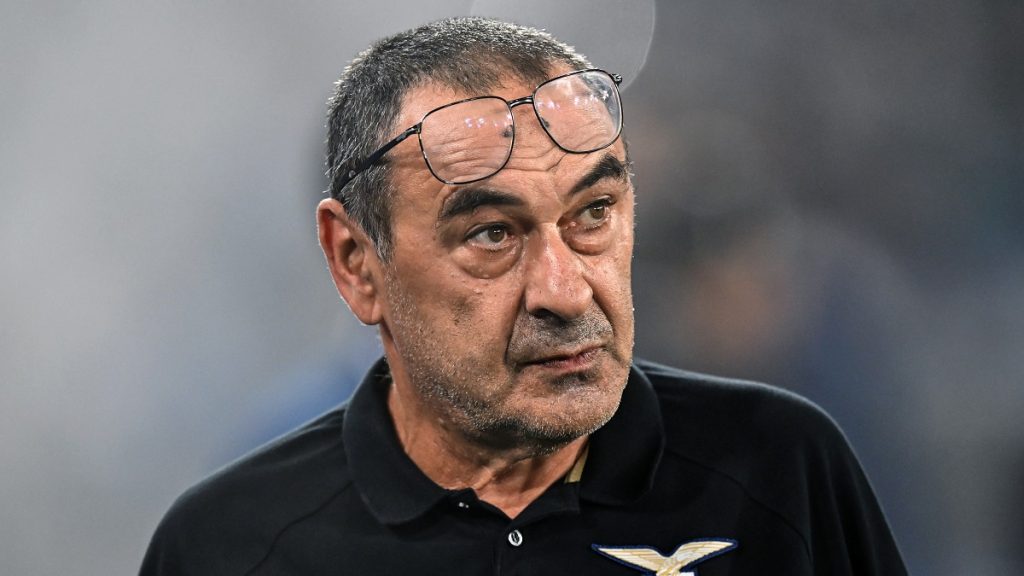 Lazio Sarri Lutto Per Il Tecnico Che Ha Lasciato Subito Lo Stadio