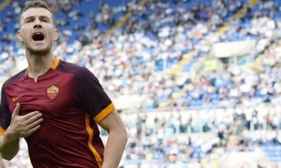 dzeko esulta roma aprile 2016 ifa