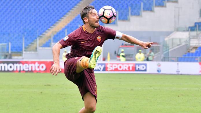 Totti crazy for football