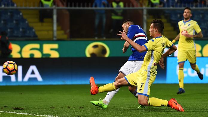 bruno fernandes sampdoria pescara marzo 2017