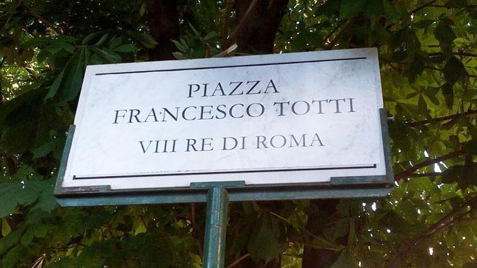 piazza totti roma