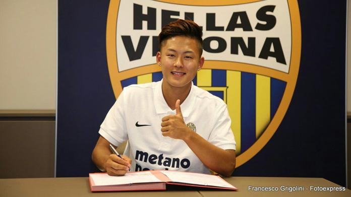 lee seung woo bis verona agosto 2017