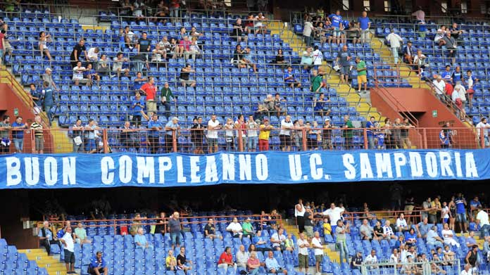 sampdoria tifosi agosto 2017