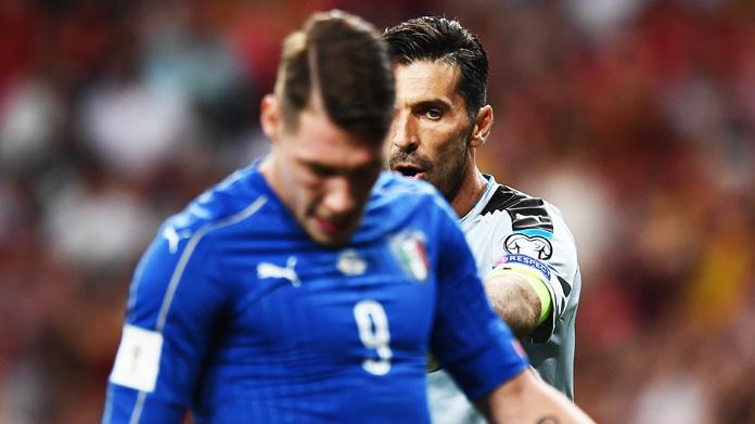 belotti buffon italia settembre 2017