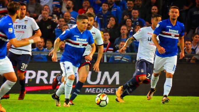 torreira sampdoria crotone ottobre 2017