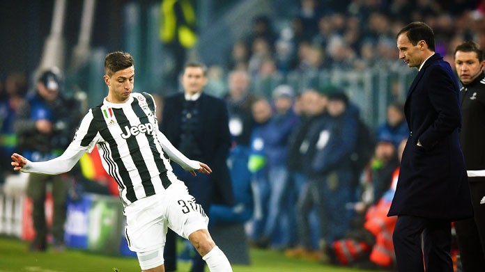 bentancur allegri juventus novembre 2017