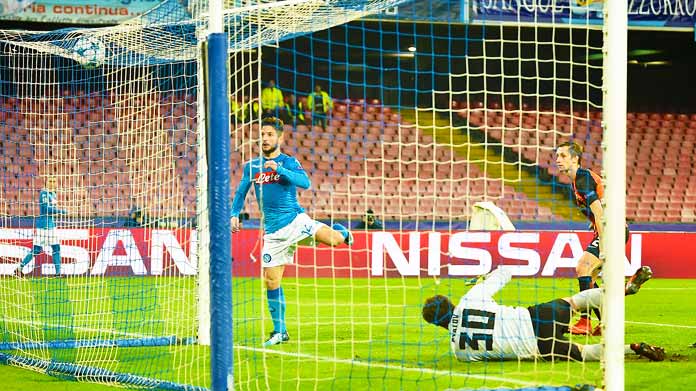 mertens napoli shakhtar donetsk novembre 2017