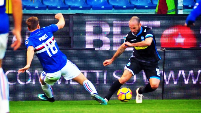 praet schiattarella sampdoria spal dicembre 2017