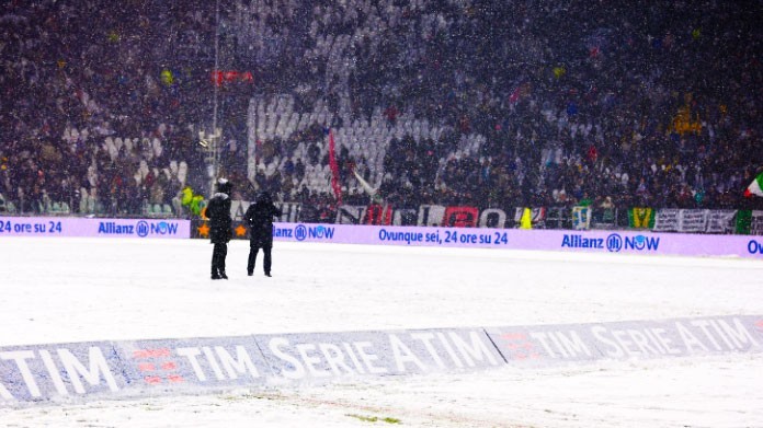 allianz juventus stadium neve bis febbraio 2018