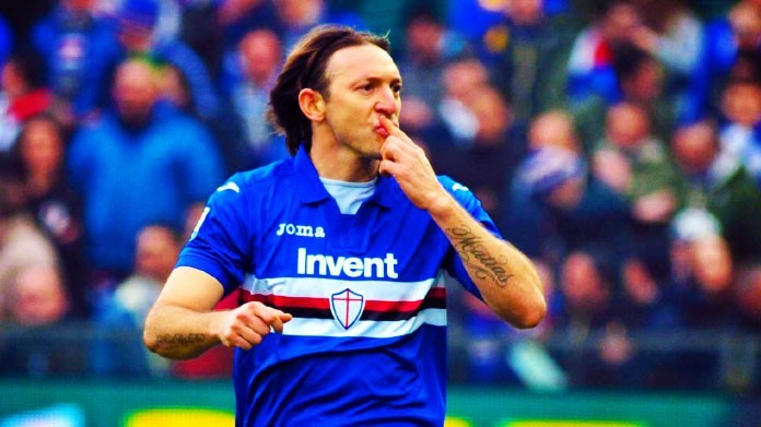 barreto esultanza sampdoria febbraio 2018 2