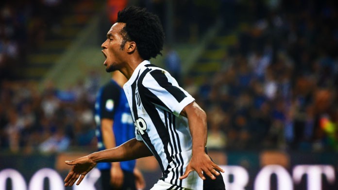 cuadrado esultanza juventus aprile 2018