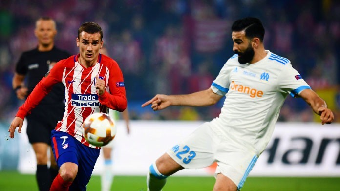 griezmann rami marsiglia atletico madrid maggio 2018