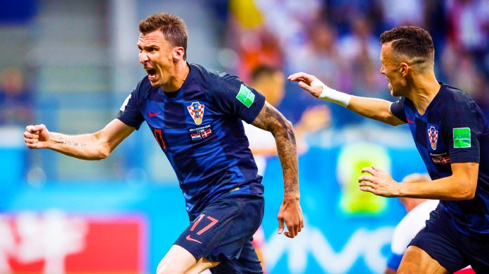 mandzukic esultanza croazia mondiali giugno 2018