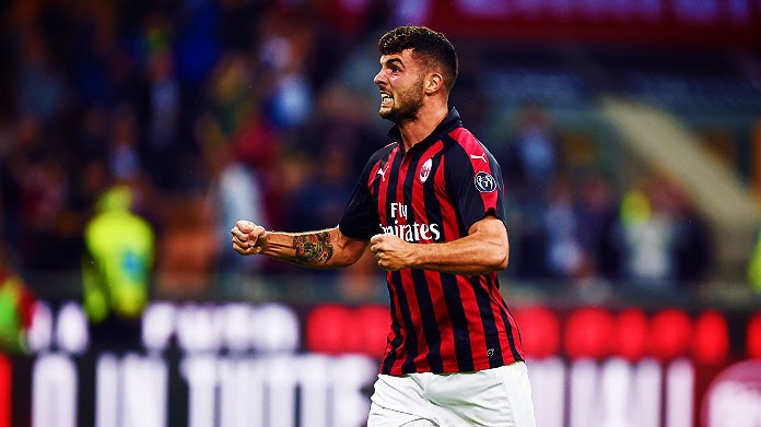 cutrone esultanza bis milan settembre 2018