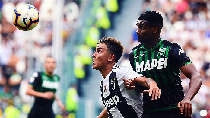 dybala marlo juventus sassuolo settembre 2018