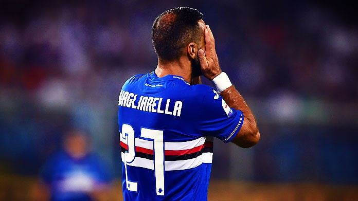 quagliarella sampdoria settembre 2018