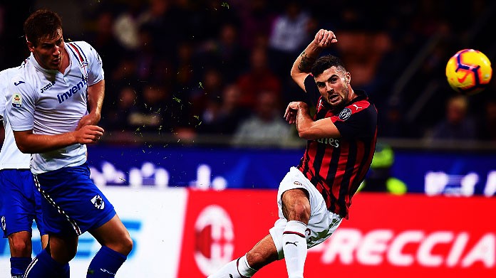 andersen cutrone milan sampdoria ottobre 2018