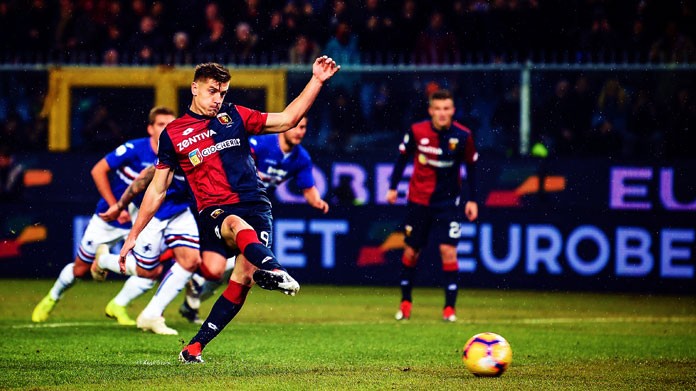 piatek gol derby genoa sampdoria novembre 2018