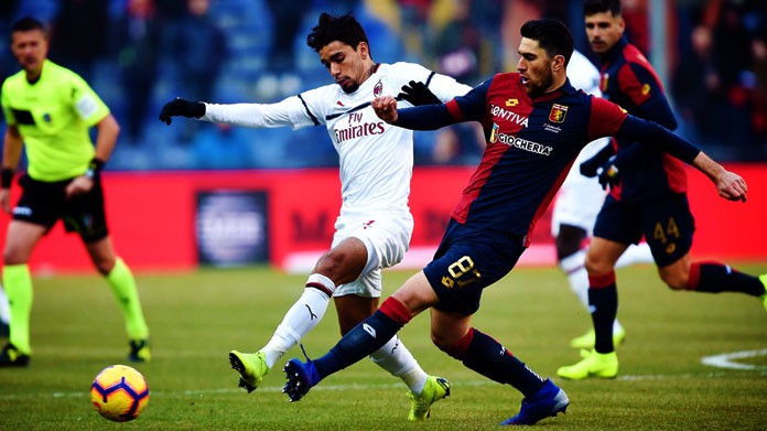 paqueta zukanovic genoa milan gennaio 2019