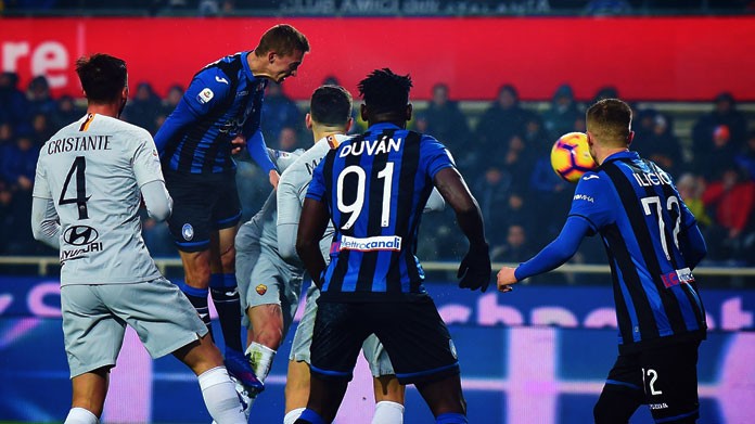 castagne gol atalanta roma gennaio 2019