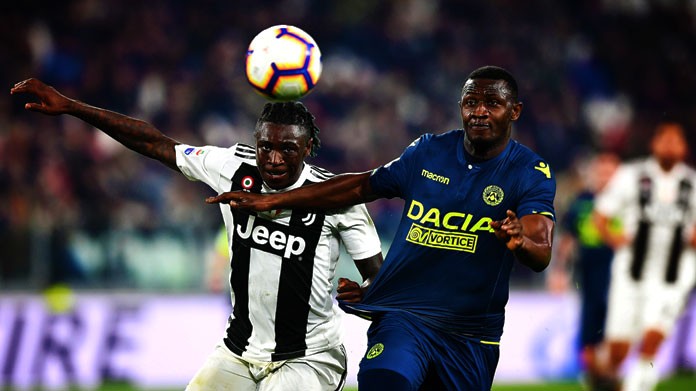 kean opoku juventus udinese marzo 2019