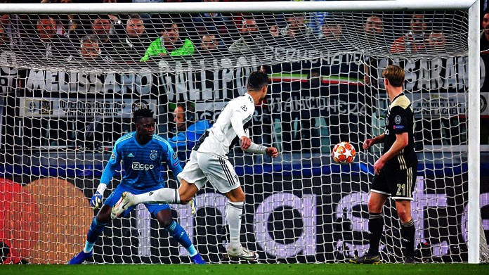 cristiano ronaldo gol juventus ajax aprile 2019