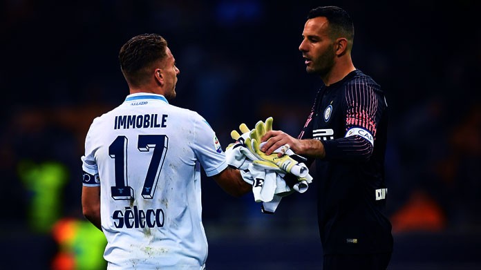 immobile handanovic inter lazio marzo 2019