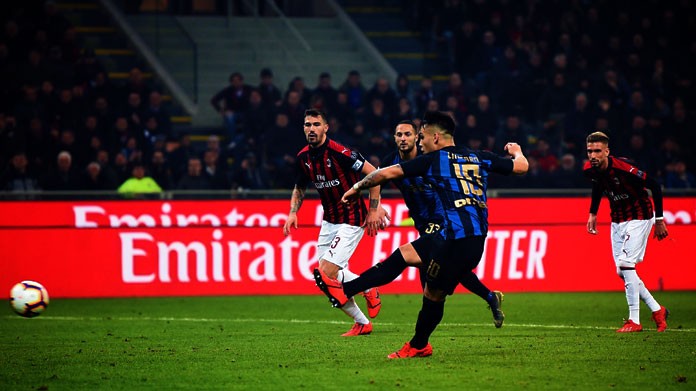 lautaro martinez gol milan inter derby marzo 2019