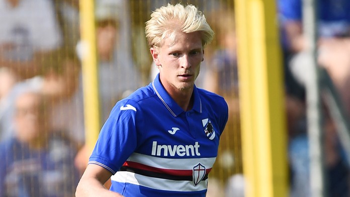 thorsby amichevole sampdoria 2019