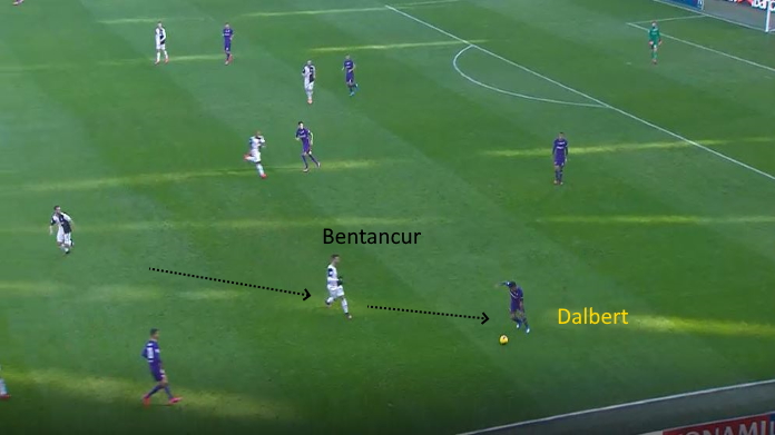 juve fiore verticalità