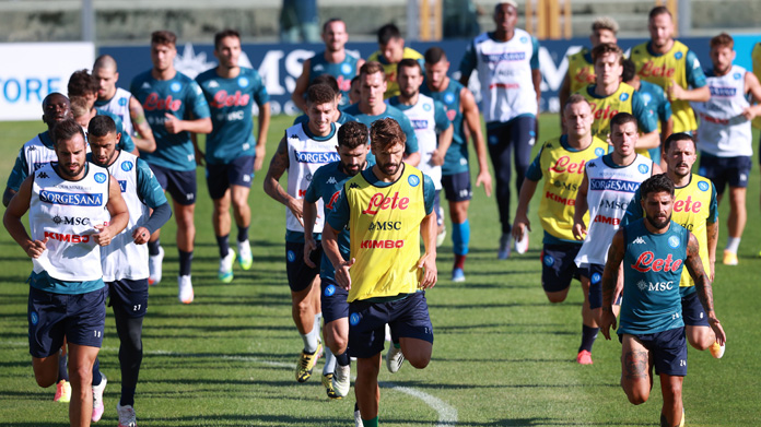 Allenamento Napoli