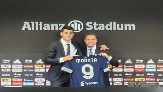 morata paratici juventus conferenza