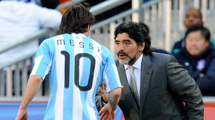 Lionel Messi Maradona