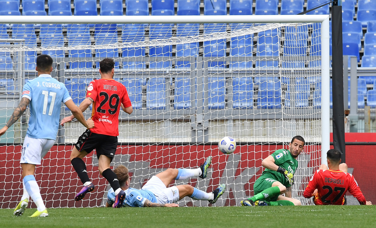 Gol Immobile Lazio Benevento