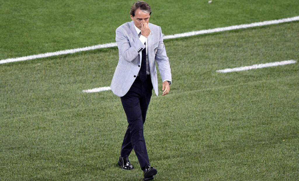 Mancini: «Bellissima serata, decisivo muovere la palla ...