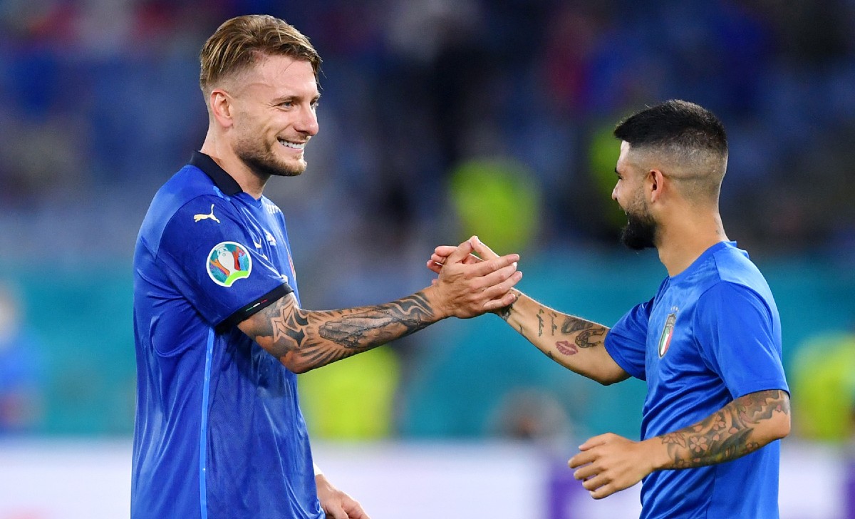 esult gol Immobile insigne