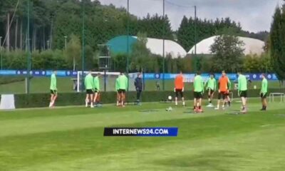 Allenamento Inter