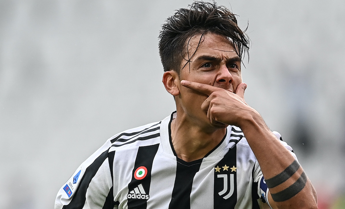 esultanza dybala juventus