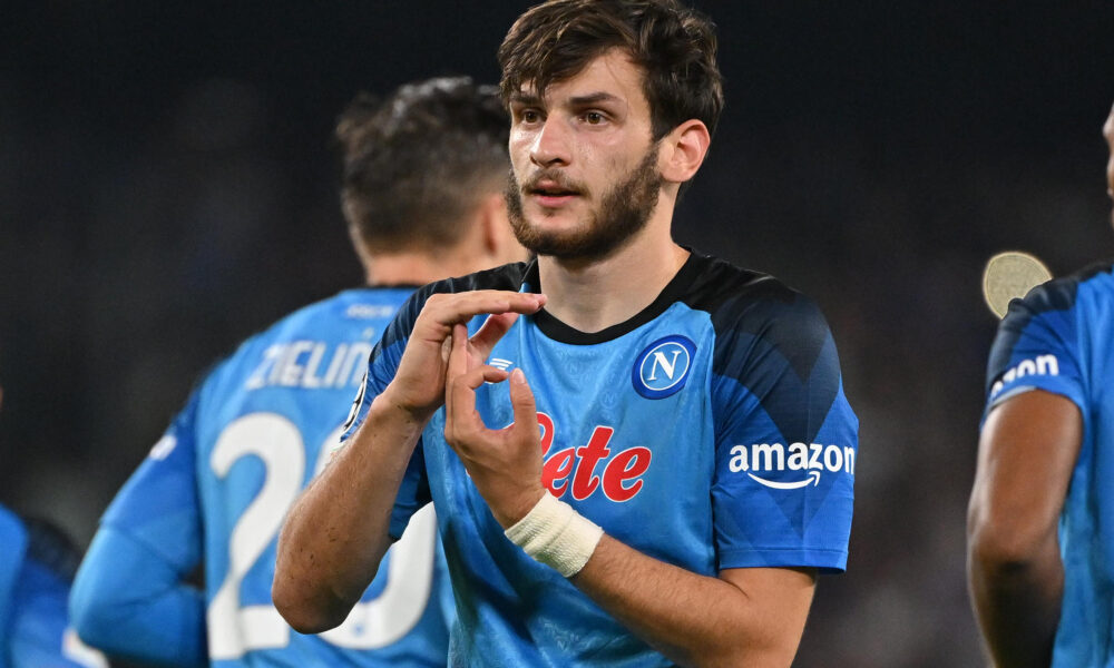 Napoli Kvaratskhelia Raddoppia Calcio News 24 