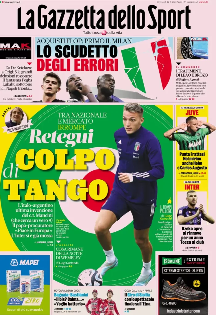 Gazzetta Sport 13