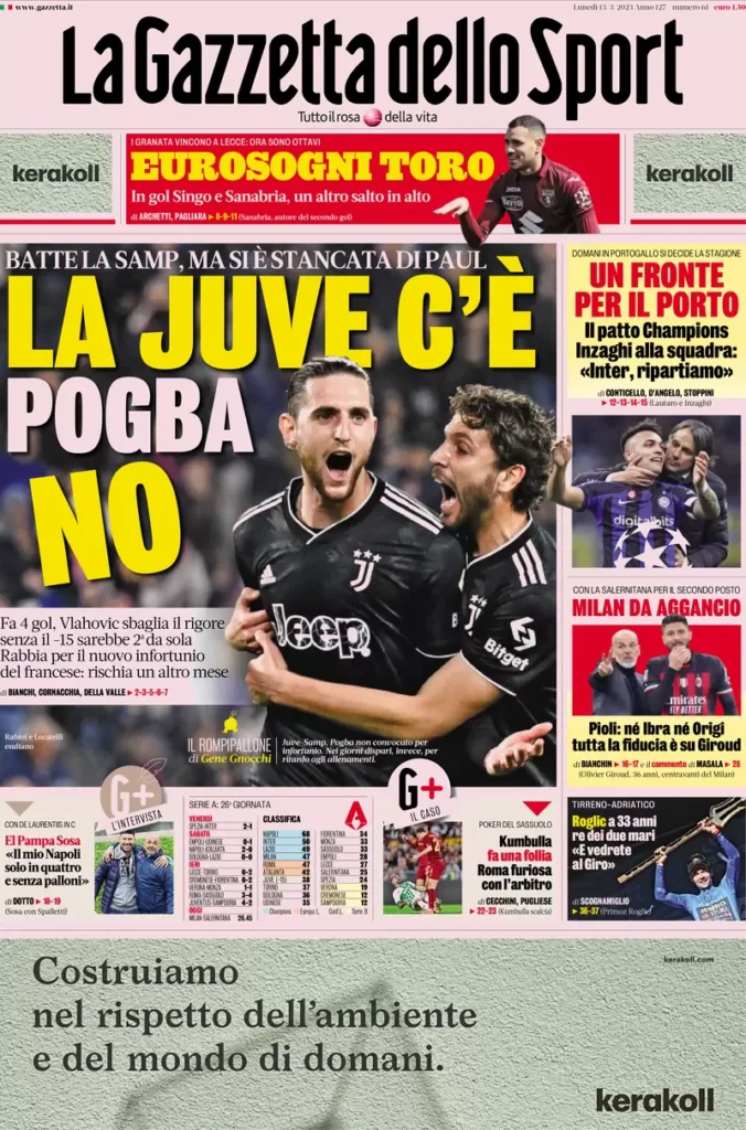 Gazzetta Sport 6