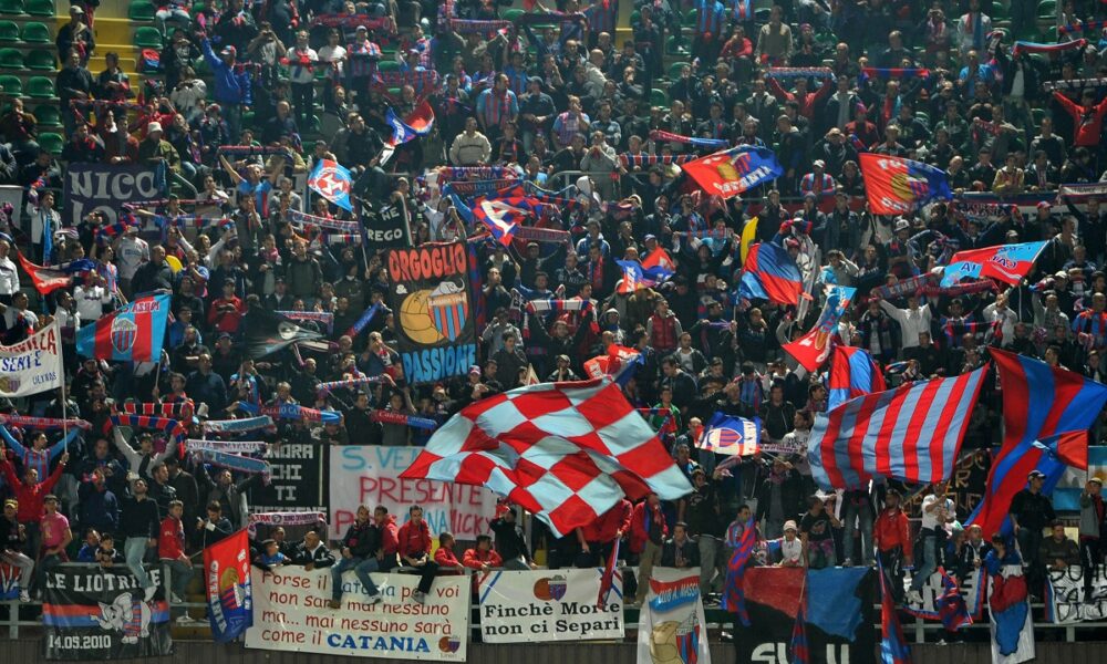 Catania tifosi