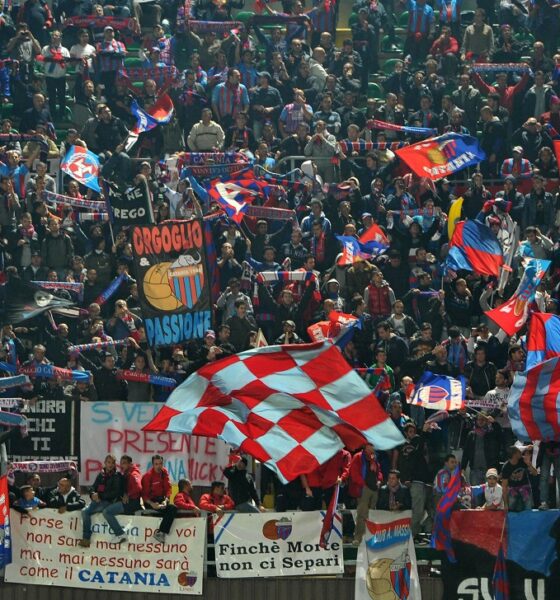 Catania tifosi