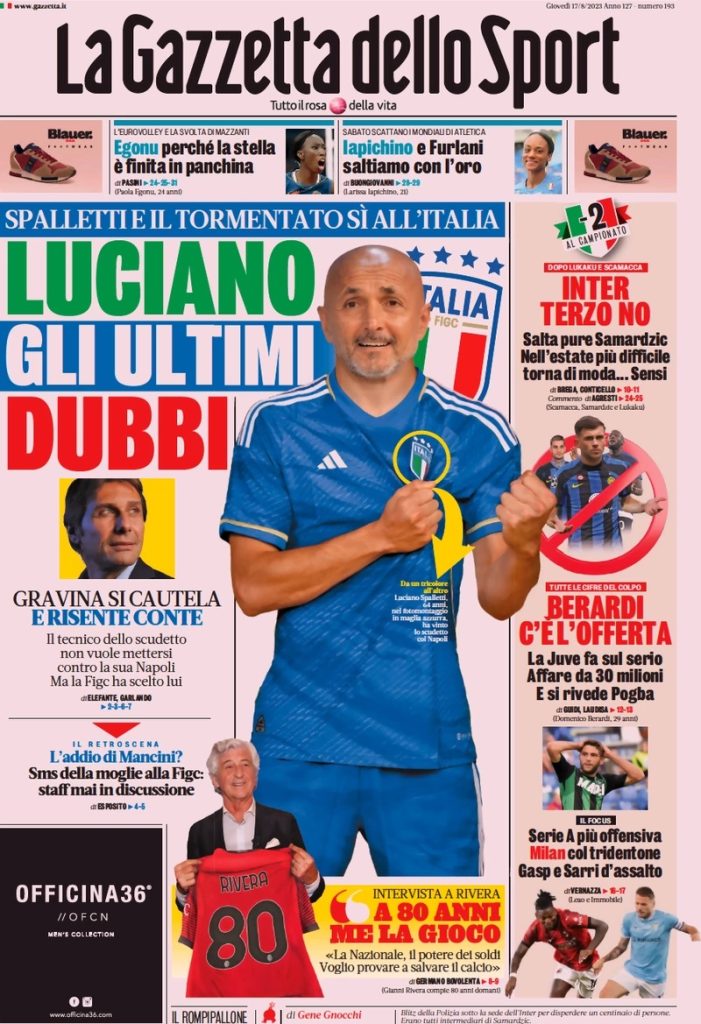 la gazzetta dello sport 024512033