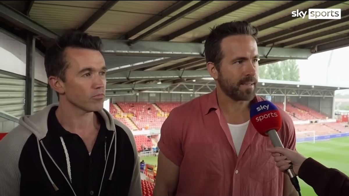 ryan reynolds rob mcelhenney wrexham