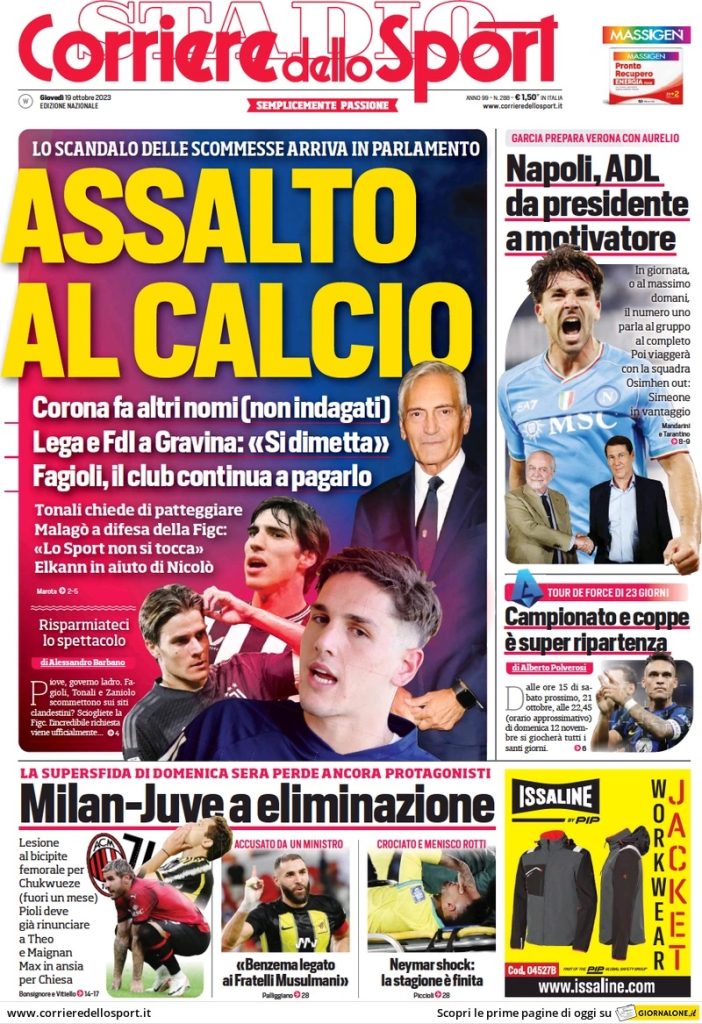 corriere dello sport 011202910