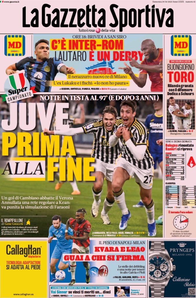 la gazzetta dello sport 025304442