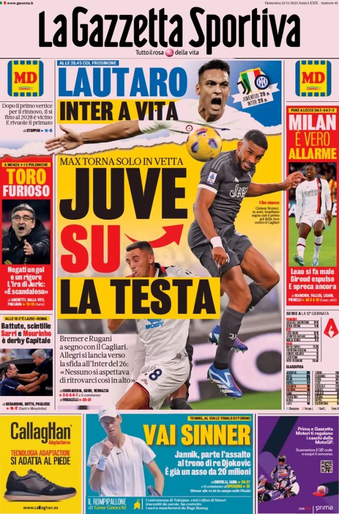 la gazzetta dello sport 024807141