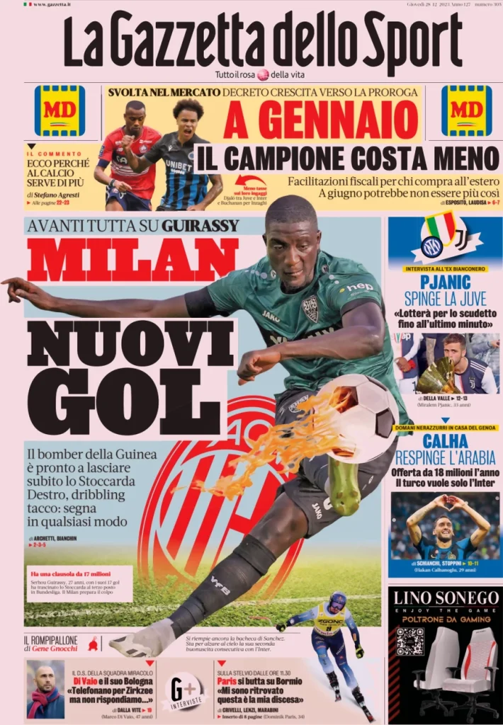 Gazzetta dello Sport 18