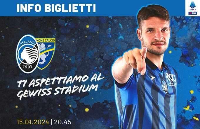 biglietti atalanta frosinone